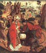Jan Polack Painting of Saint Corbinian Germany oil painting artist